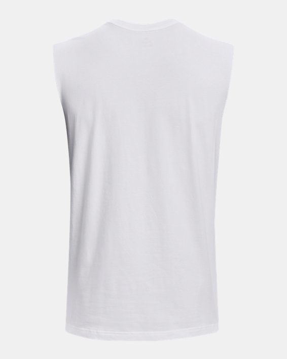 Men's Curry Sleeveless in White image number 7